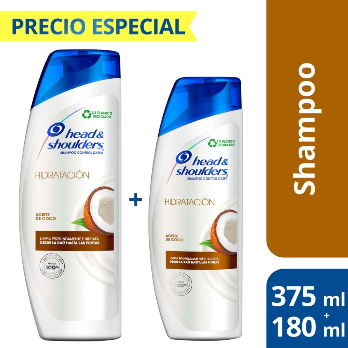 ¡Pack Oferta! Shampoo coco Head & Shoulders Farmacia Amistad